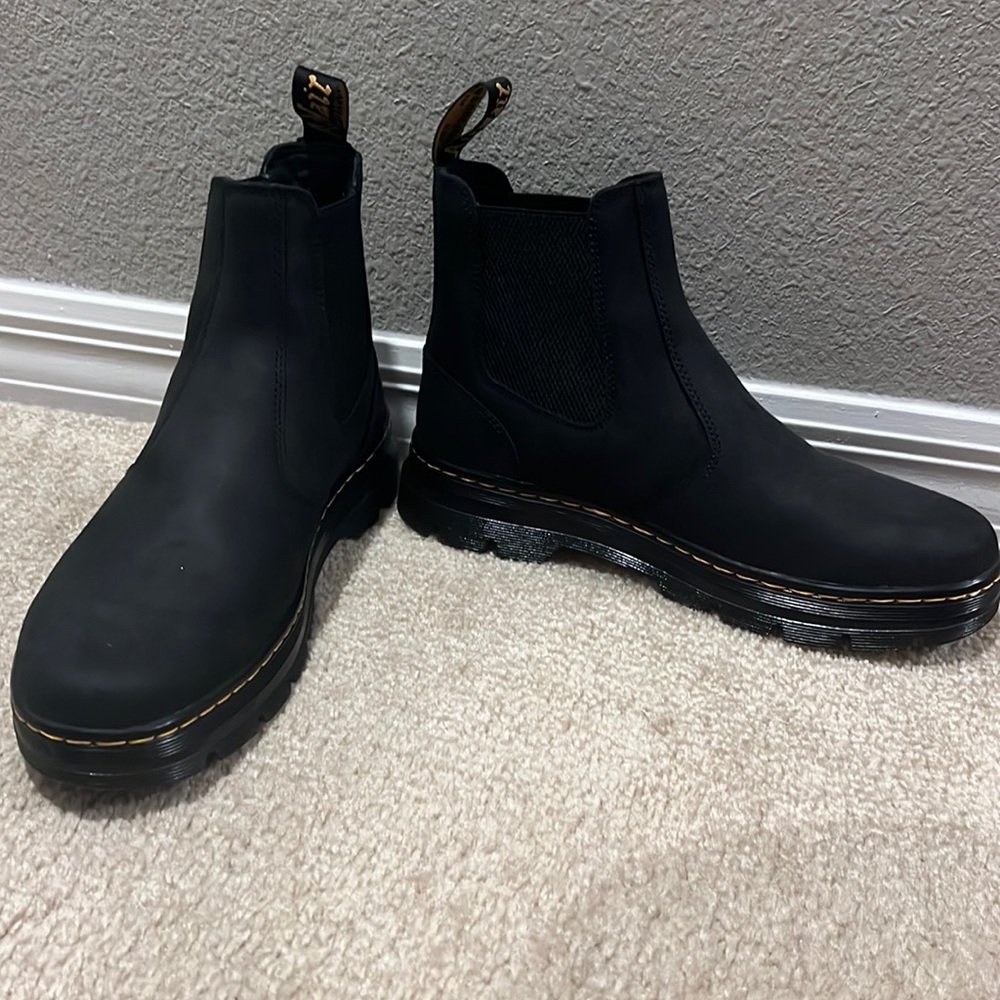 Dr. Martens black Chelsea Boot.